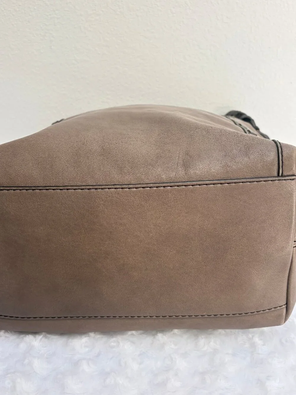 Coach Legacy Pinnacle Bohemian Leather Large Duffel 19904 - Taupe - $698 - EUC
